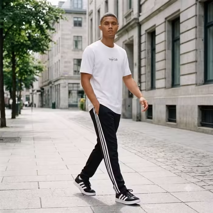Футболка Adidas DONUT TEE Белый L - 7