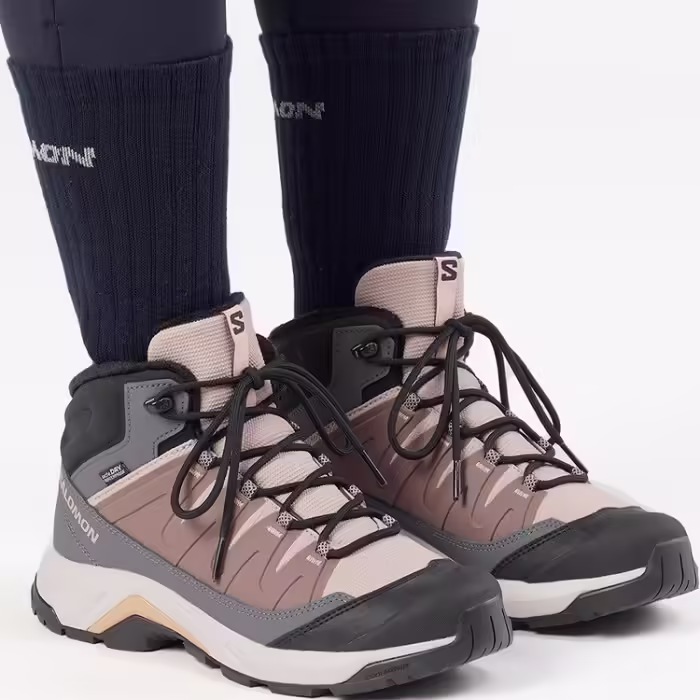 Ботинки Salomon X-ADVENTURE COLDRUSH WP W Бежевый 37.5 - 7