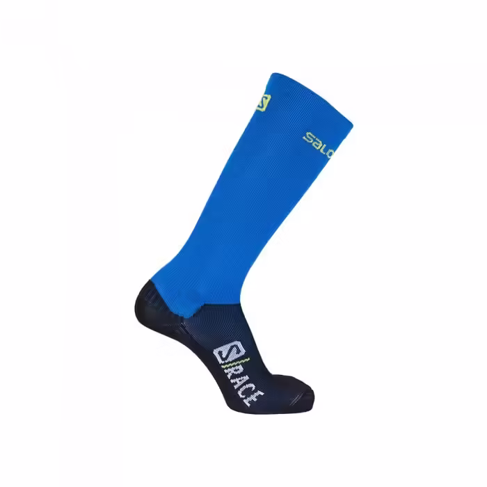 Sosete Salomon S/RACE TRANSCEND BLUE/SULPHUR - 2