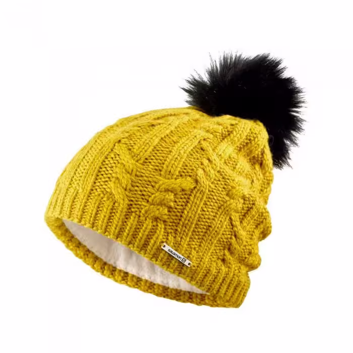 Шапка Salomon IVY BEANIE Золотистый