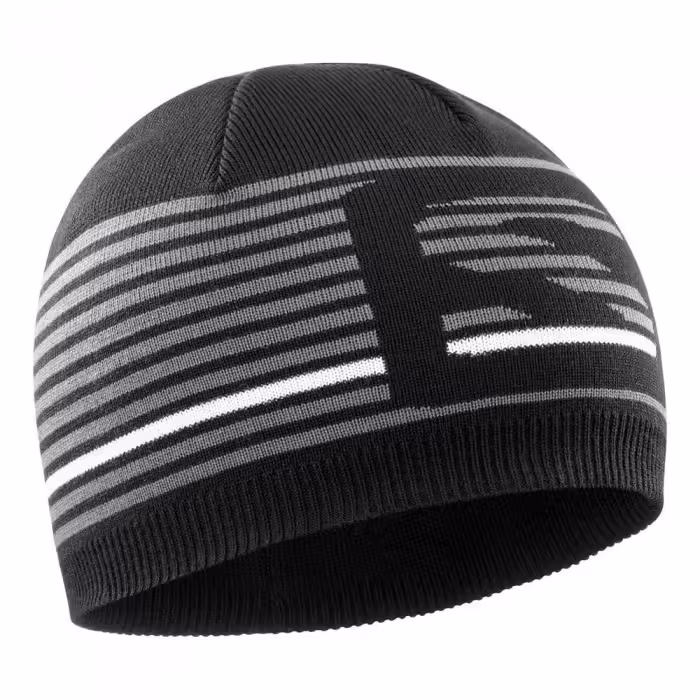 Шапка Salomon FLATSPIN SHORT BEANIE Черный OSFA