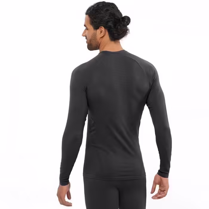 Футболка с длинным рукавом термобелье Salomon SNTIAL WARM LS TOP M - 3