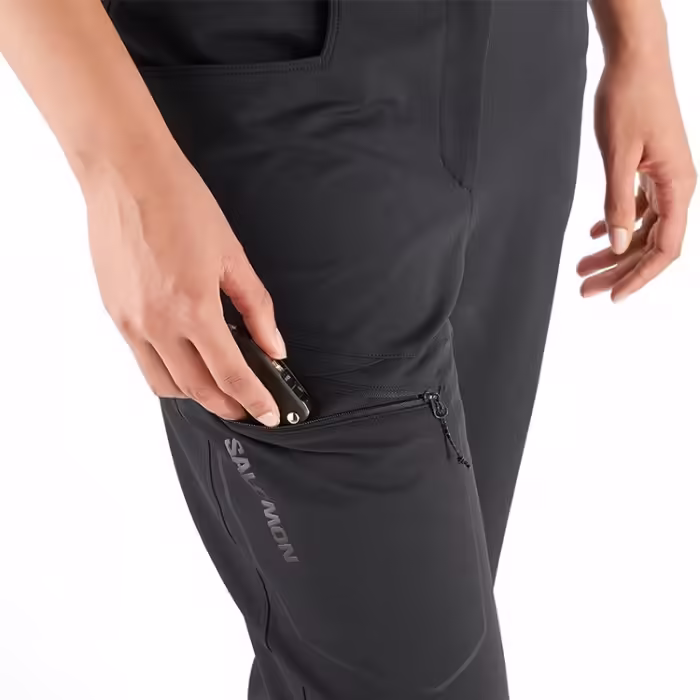 Брюки Salomon WAYFARER WARM PANTS W Черный 34L - 4