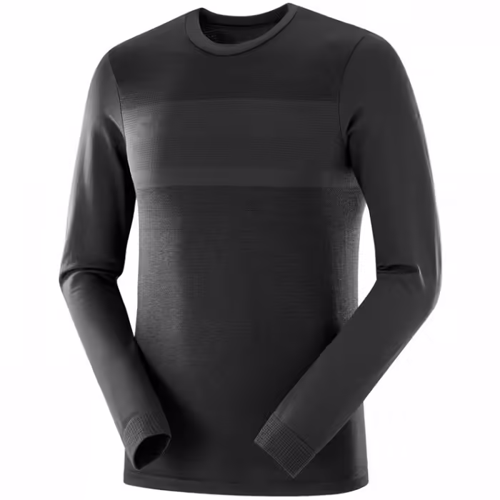 Футболка с длинным рукавом термобелье Salomon SNTIAL WOOL LS TOP M