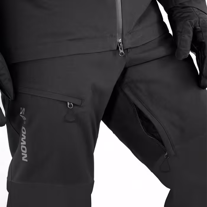 Брюки Salomon TRANSFER PUFF PANT M Черный S - 4