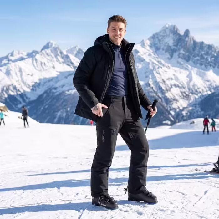 Брюки Salomon TRANSFER PUFF PANT M Черный S - 7
