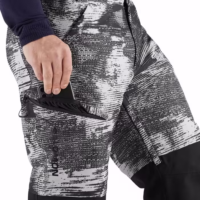 Брюки Salomon TRANSFER PUFF PANT M Серый/Белый L - 4