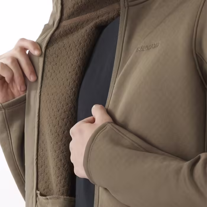 Hanorac Salomon SNTIAL MIDFLEECE FZ HD - 4