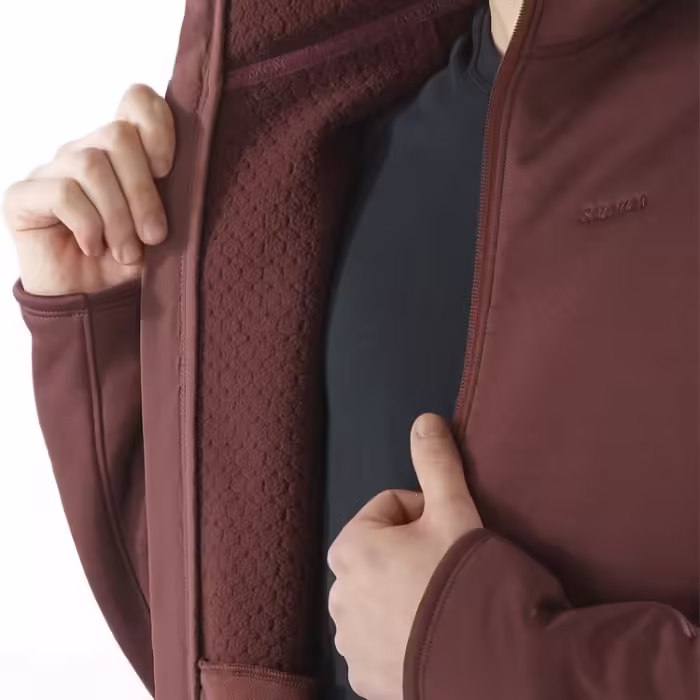 Толстовка Salomon SNTIAL MIDFLEECE FZ HD - 5