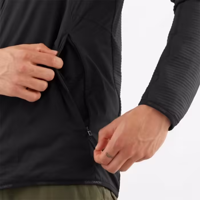 Толстовка Salomon LIGHTWARM HYBRID - 6
