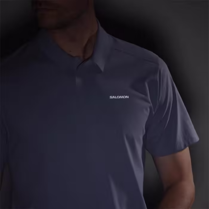 Поло Salomon TRACKLINE POLO M Голубой M - 6