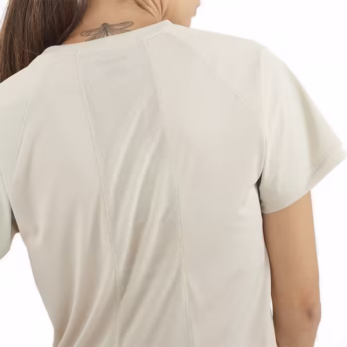 Tricou Salomon OUTLINE SS TEE W Bej XS - 4