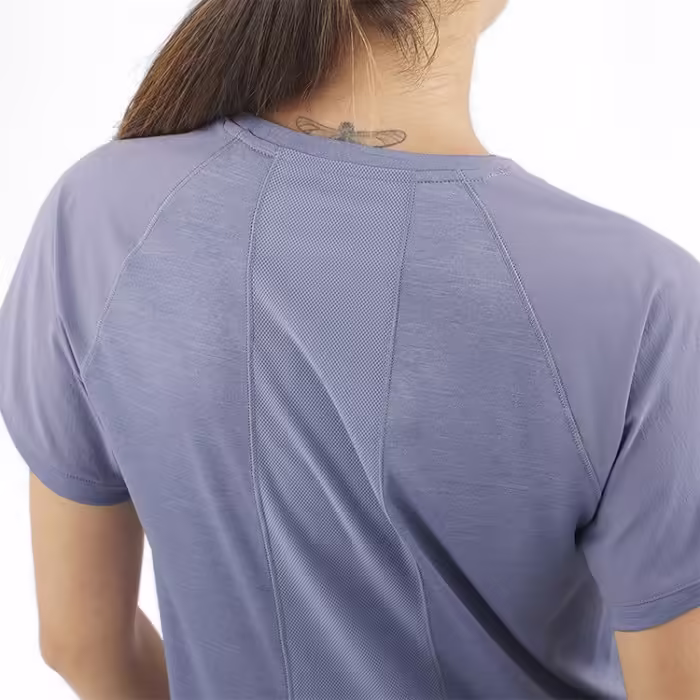 Футболка Salomon OUTLINE SS TEE W Голубой XS - 5