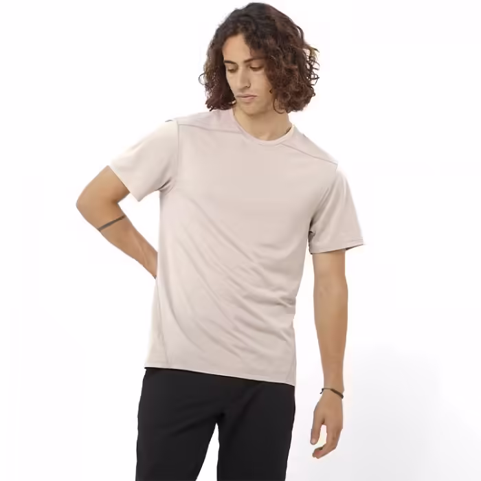 Tricou Salomon OUTLINE SS TEE M Bej XXL