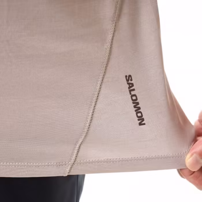 Tricou Salomon OUTLINE SS TEE M Bej XXL - 5