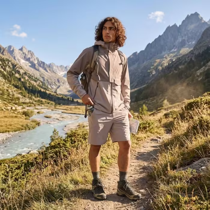 Sorti Salomon WAYFARER EASE SHORTS M Bej S - 7