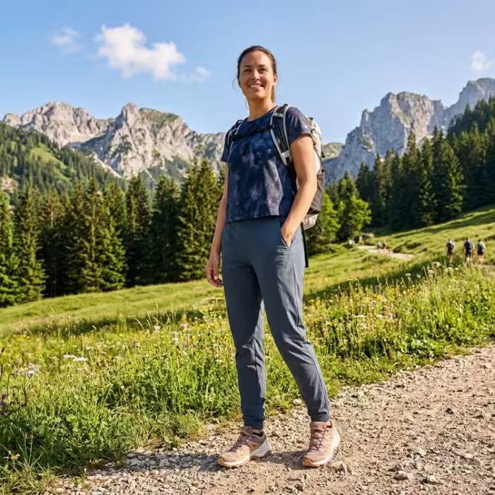 Брюки Salomon WAYFARER EASE PANTS W Синий M - 7