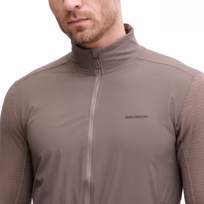 Толстовка Salomon ESNTIAL LIGHTWARM HYBRID M Серый M - 4
