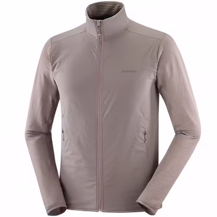 Толстовка Salomon ESNTIAL LIGHTWARM HYBRID M Серый M - 7