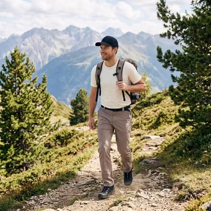 Pantaloni Salomon WAYFARER PANTS 2.0 Gri L-L - 8