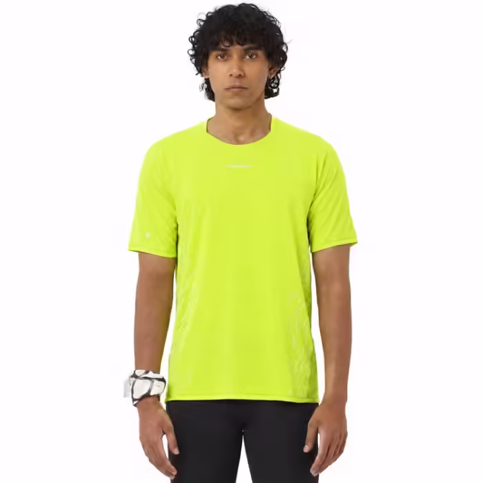 Tricou Salomon SENSE AERO Galben XXL