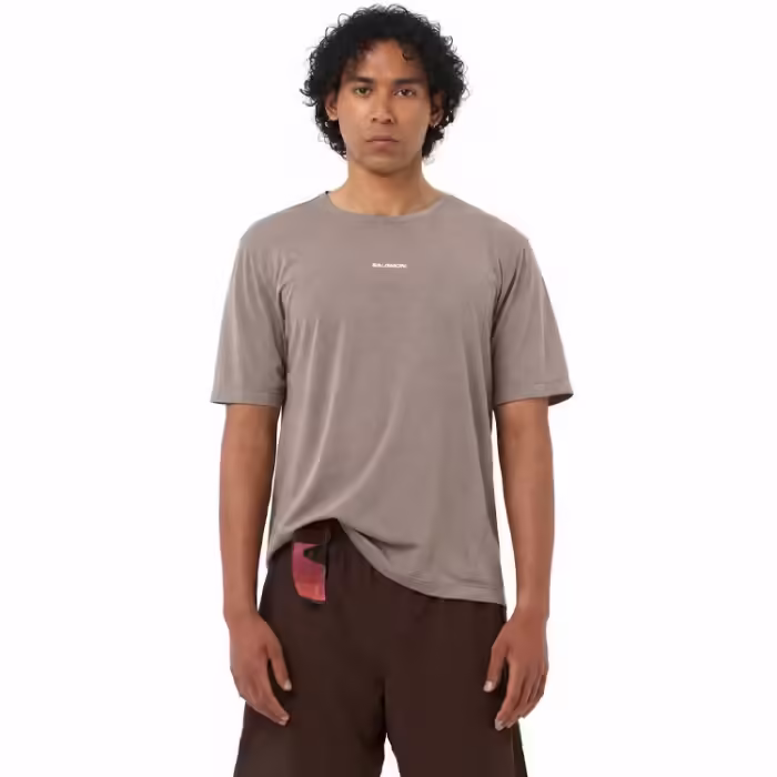 Tricou Salomon SHAKEOUT CORE Gri XXL