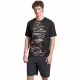Tricou Salomon SHAKEOUT CORE GFX Negru XXL
