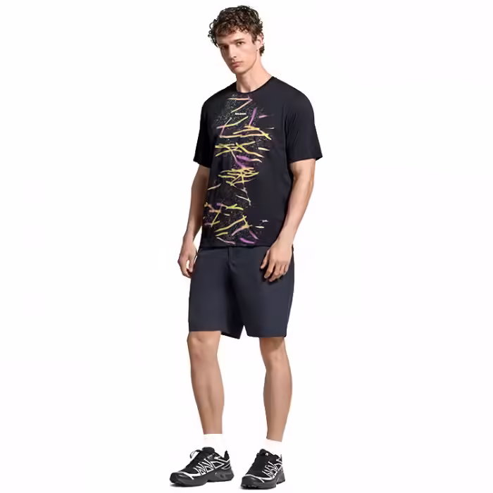 Tricou Salomon SHAKEOUT CORE GFX Negru XXL - 3