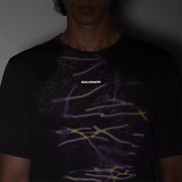 Tricou Salomon SHAKEOUT CORE GFX Negru XXL - 6