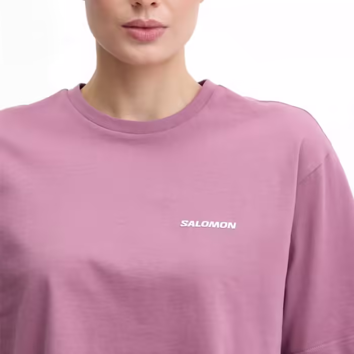 Tricou Salomon RELAXED Roz L - 4