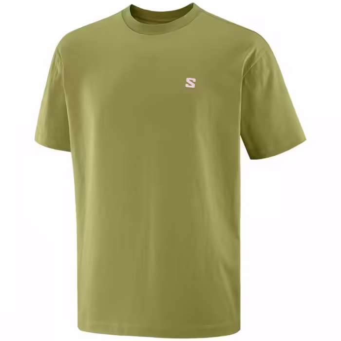 Tricou Salomon LOGO GRAPHIC Verde XXL - 6