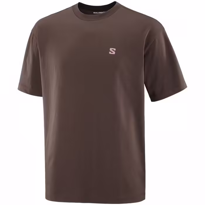 Tricou Salomon LOGO GRAPHIC Maro XXL - 6