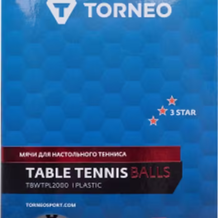 Набор мячей для настольного тенниса 6 шт Torneo S19ETOAQ004-00 - 2