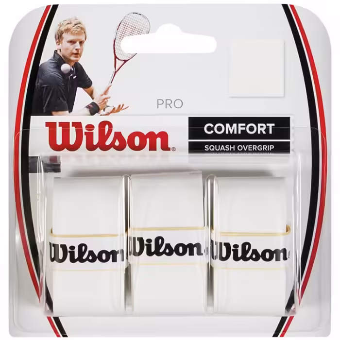 Banda pentru racheta 3 buc Wilson PRO OVERGRIP SQUASH