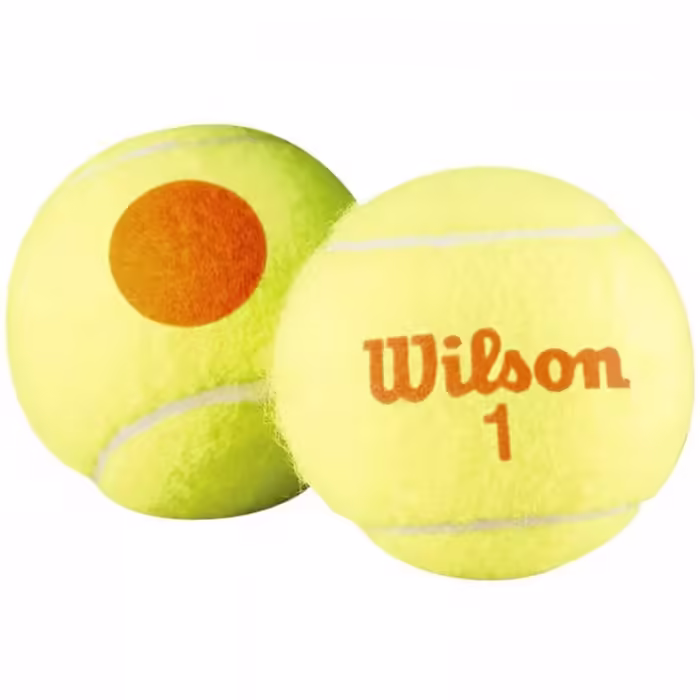 Набор мячей для тенниса 12 шт Wilson STARTER ORANGE TBALL 12 PACK - 2