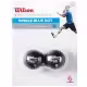 Set mingi p/u squash 2 buc Wilson Blue Dot