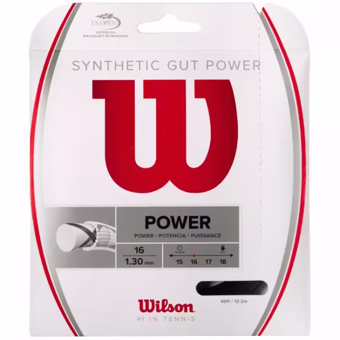 Струны теннисные Wilson SYNTHETIC GUT POWER 16
