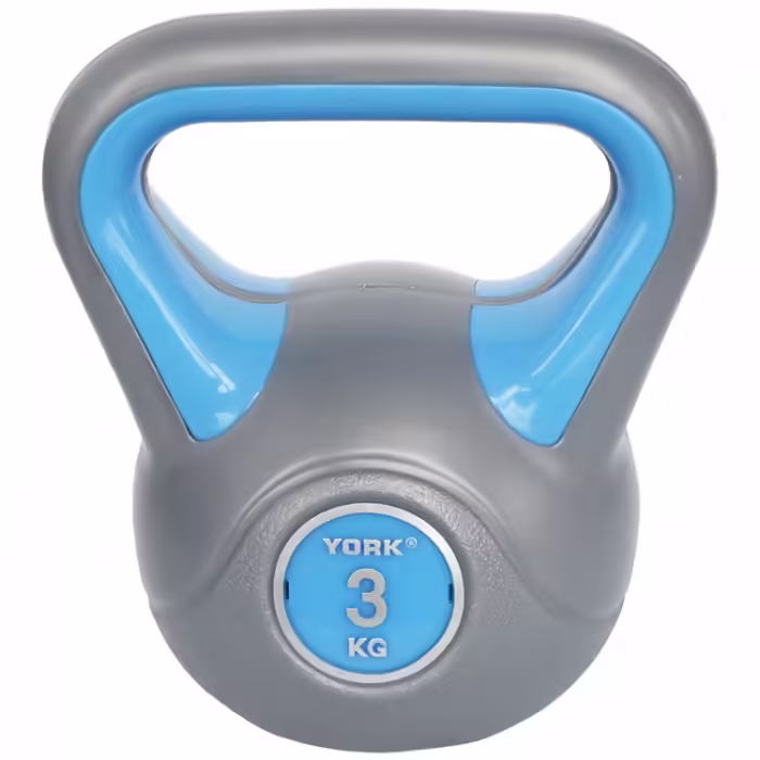 Greutate 3 kg YORK Vinyl Kettlebell - 3