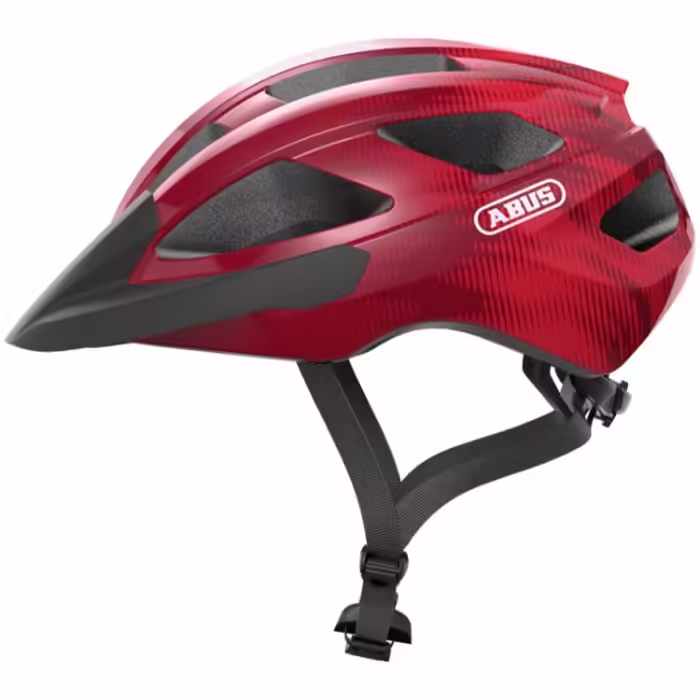 Casca urbana ABUS MACATOR Rosu 51-55 cm
