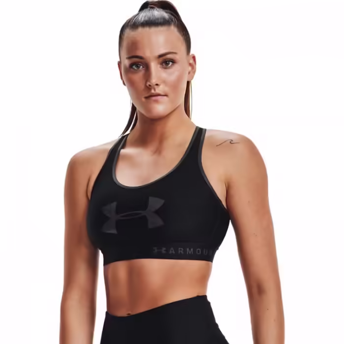 Bra sportive Under Armour MID KEYHOLE GRAPHIC