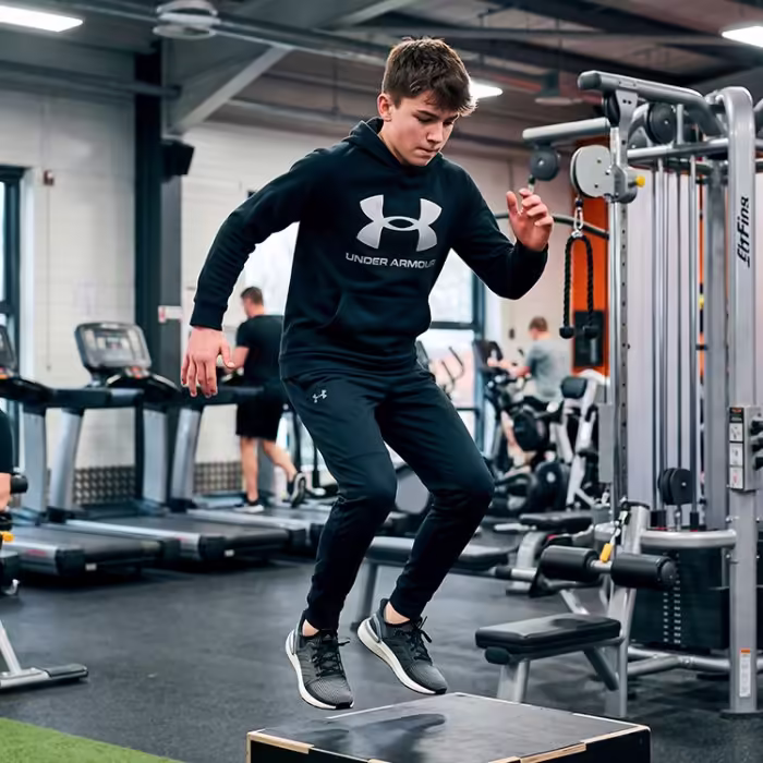 Толстовка Under Armour UA RIVAL FLEECE HOODIE Черный XS - 7