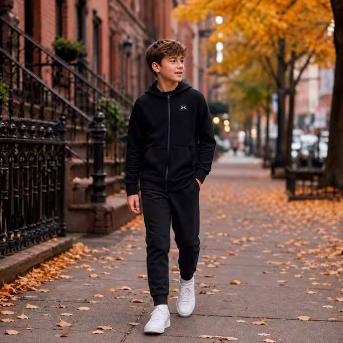 Толстовка Under Armour UA Rival Fleece FZ Hoodie Черный XL - 7