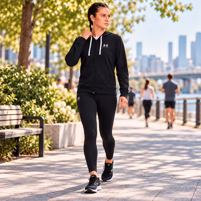 Hanorac Under Armour UA W RIVAL TERRY FZ HOODIE - 7