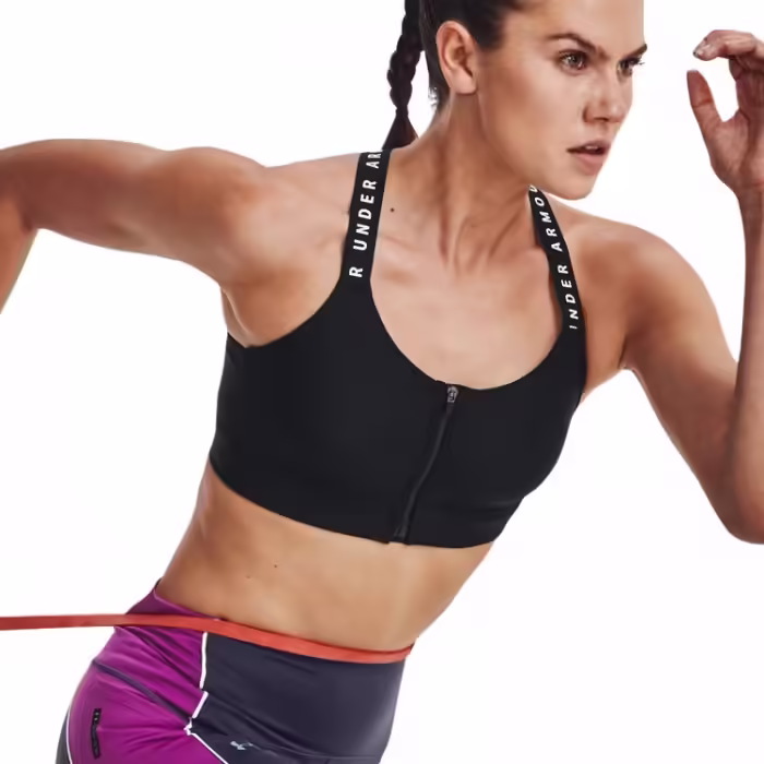 Спортивное бра Under Armour UA Infinity High Bra Zip - 4