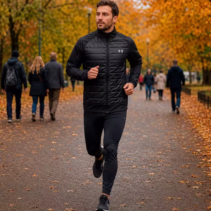 Scurta Under Armour STORM INSULATE RUN HBD JKT Negru L - 8