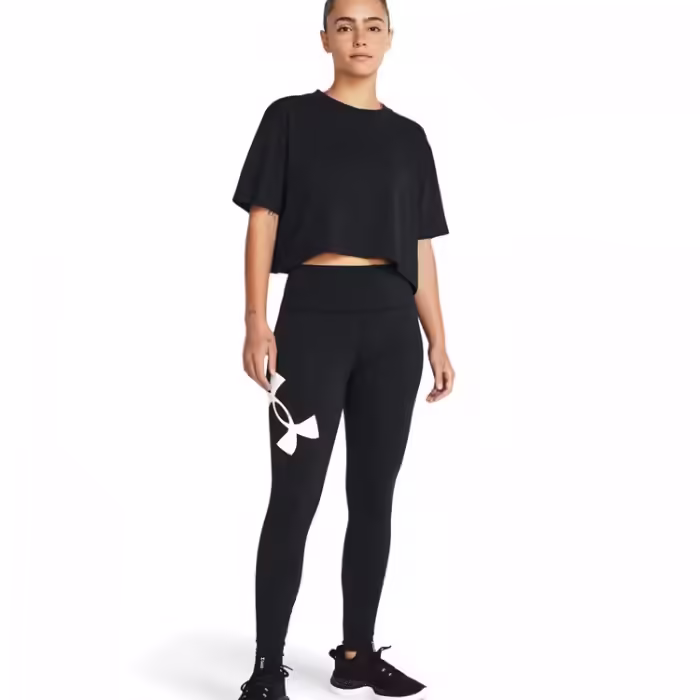 Panta-colanti cu bentita sub talpa Under Armour Campus Legging - 3