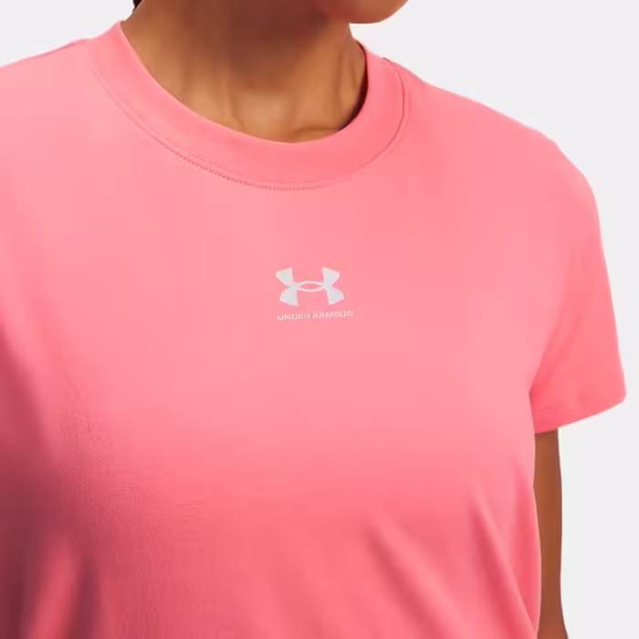 Tricou Under Armour Rival Core Roz L - 4