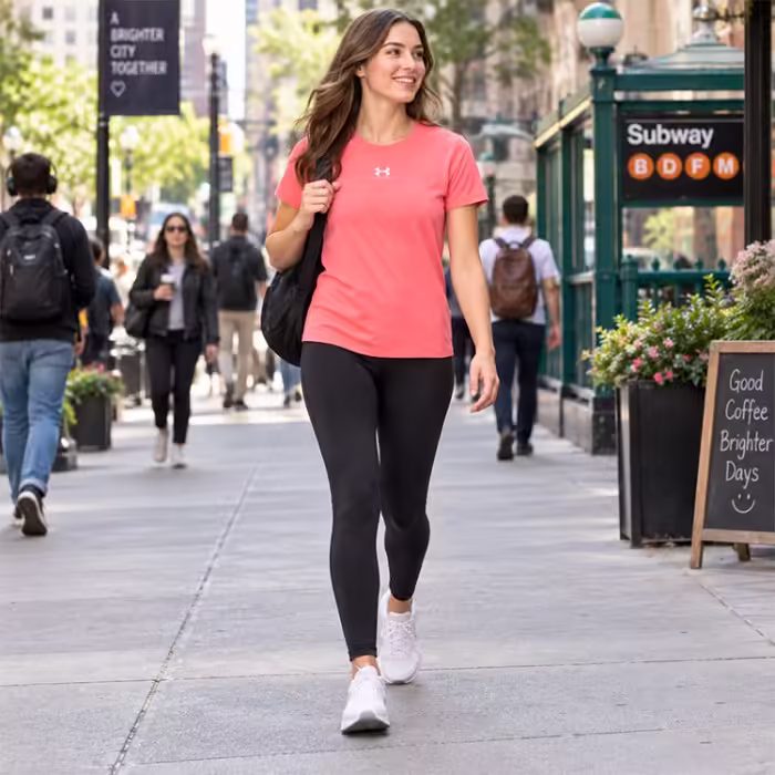 Tricou Under Armour Rival Core Roz L - 7