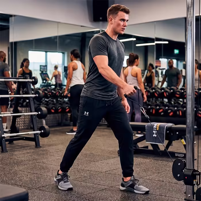 Брюки Under Armour Vibe Woven Joggers Черный L - 7