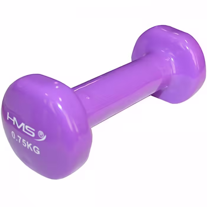 Гантель 0.75 кг HMS Vinyl Dipped Dumbbells (Fitbell) Фиолетовый 0.75 kg - 2